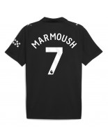 Manchester City Omar Marmoush #7 Venkovní Dres 2025-26 Krátký Rukáv
